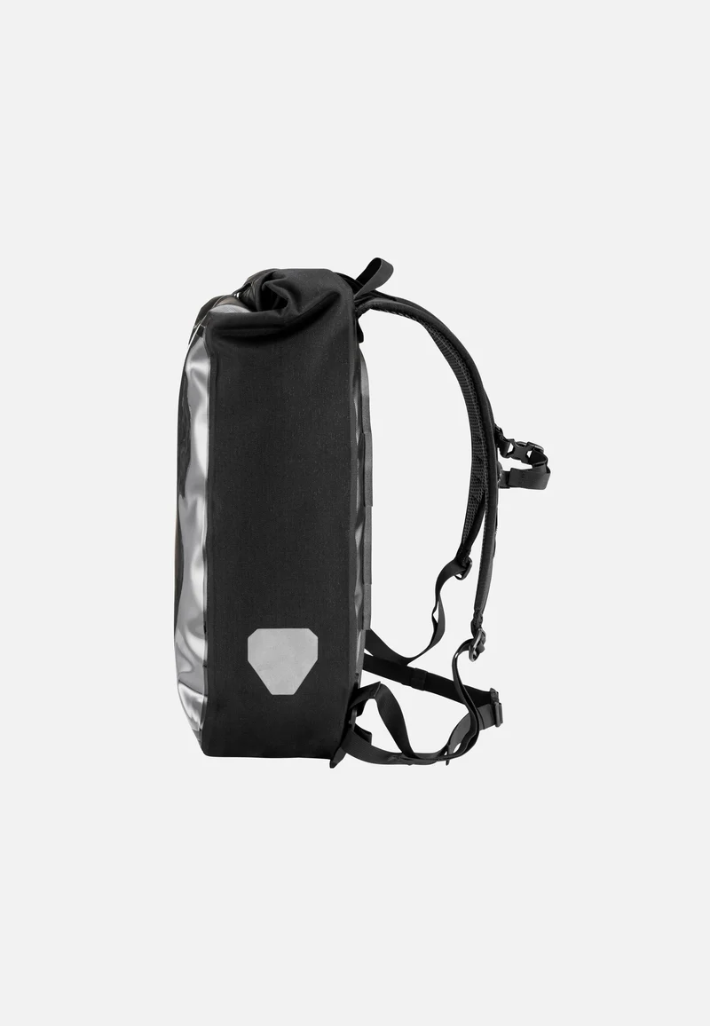 Messenger-Bag Pro Black - Rolltop Rucksack