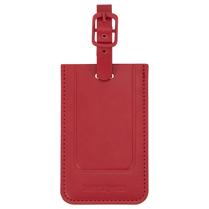 Samsonite Ta Revolution Rectangle Luggage Tag - Kofferanhänger 2tgl. (red)