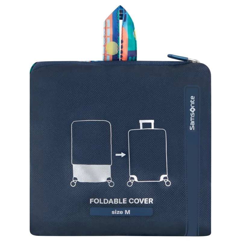 Samsonite Ta Revolution Foldable Kofferschutzhülle M - Regenhülle (city print)