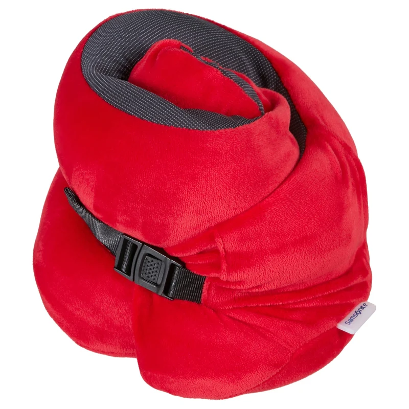 Samsonite Ta Revolution Ergonom. Mem. Foam Pillow - Nackenkissen (red)