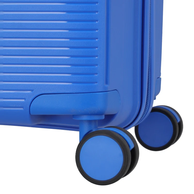Travelite Pacific - 4-Rollen-Trolley Set 3tlg. (blue)