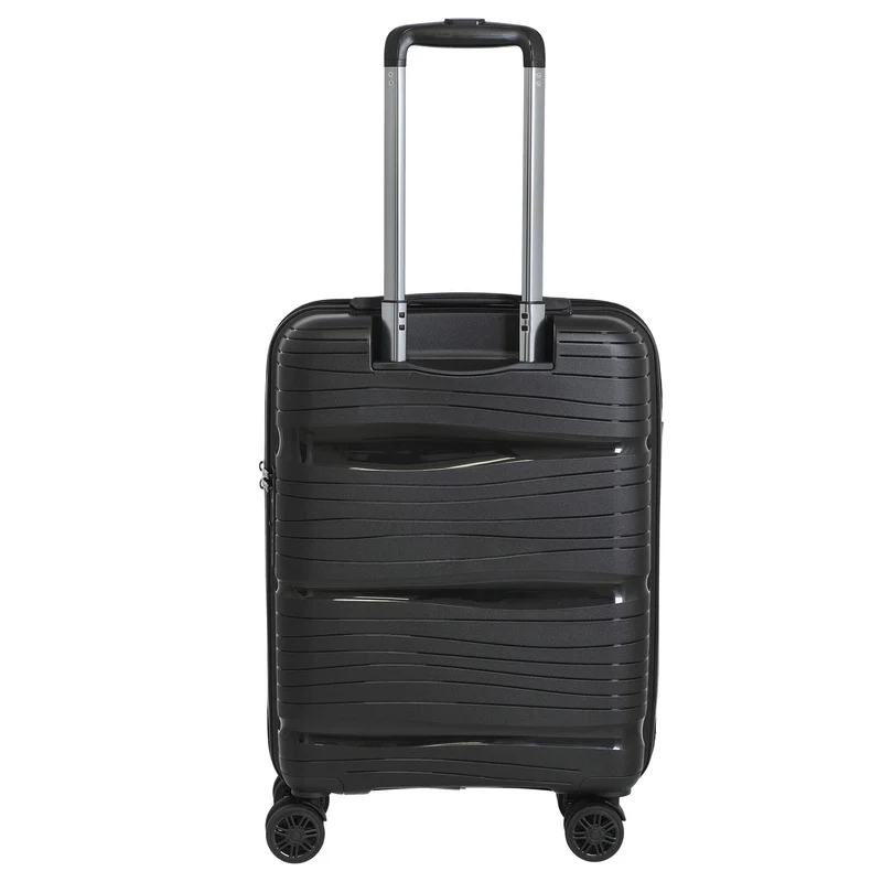 D&N Travel Line 4300 - 4-Rollen-Kabinentrolley S 55 cm (black)