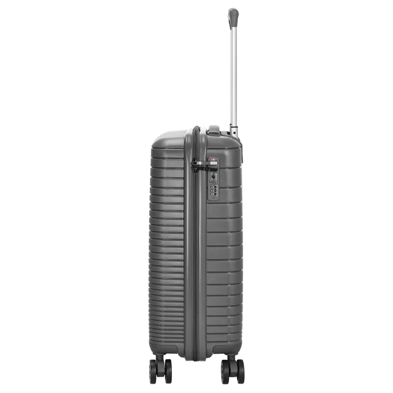 D&N Travel Line 4600 - 4-Rollen-Kabinentrolley S 55 cm (grey)