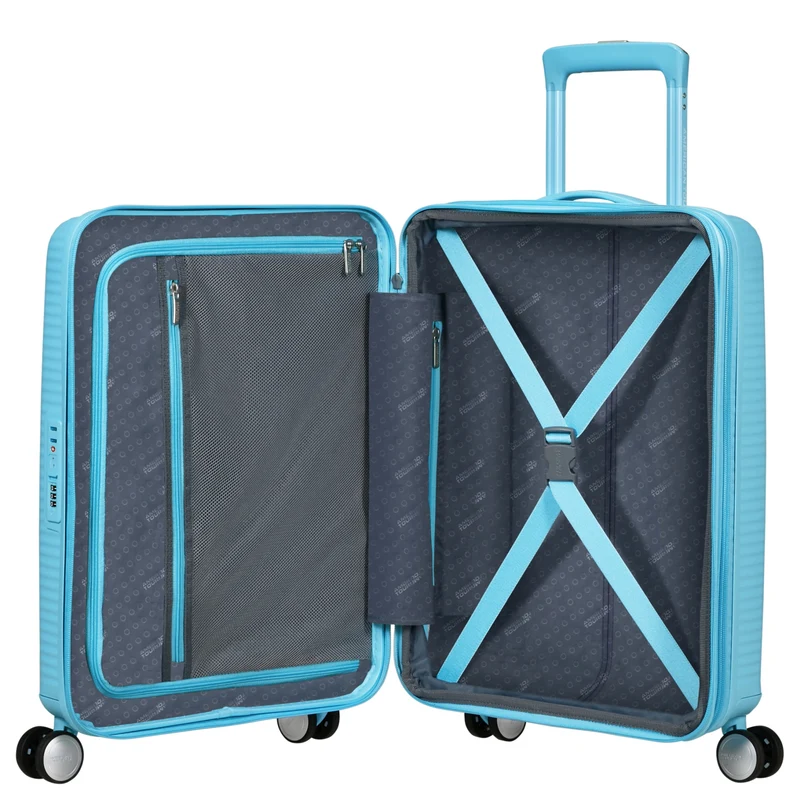 American Tourister Soundbox - 4-Rollen-Kabinentrolley 55 cm (blueberry fizz)