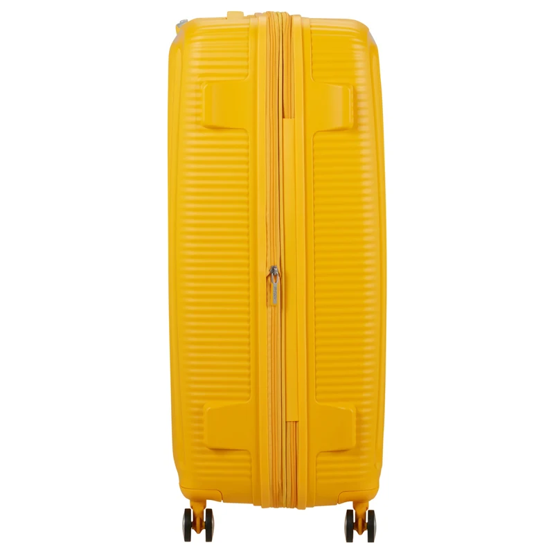 American Tourister Soundbox - 4-Rollen-Trolley 80 cm erw. (gelb)