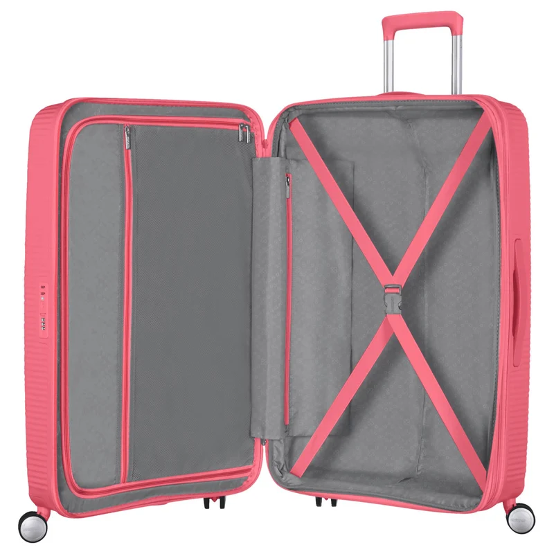 American Tourister Soundbox - 4-Rollen-Trolley 67 cm (sun kissed coral)