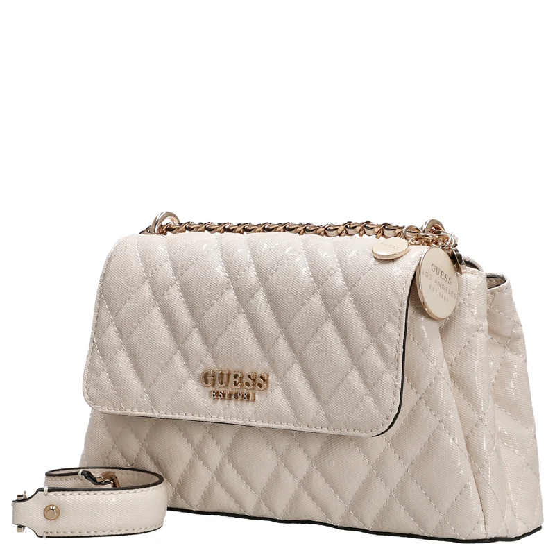 Guess Isemay XBody Flap - Umhängetasche (off white)