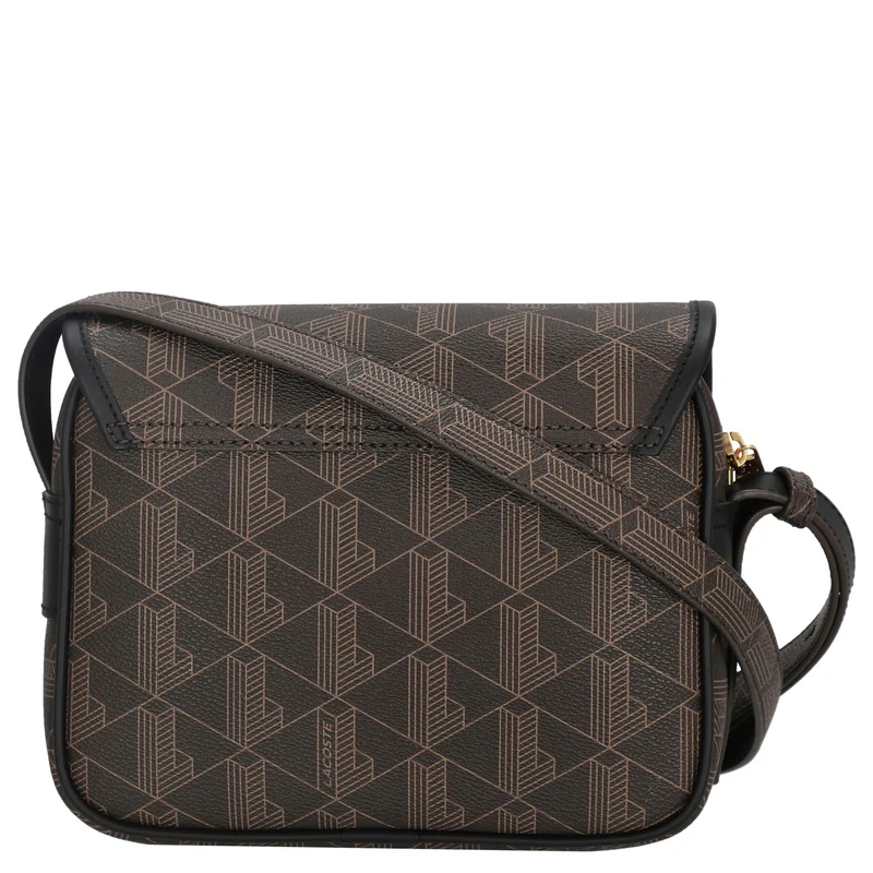 Lacoste The Blend Messenger Bag - Umhängetasche 21.5 cm (mono slate black shitake)