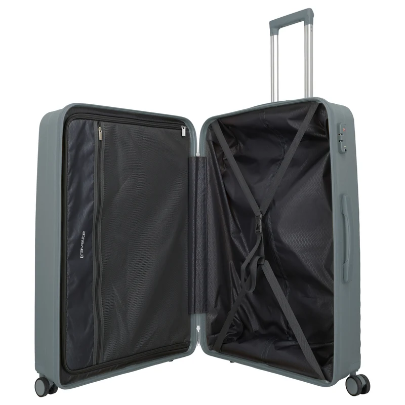 Travelite Pacific - 4-Rollen-Trolley Set 3tlg. (anthracite)