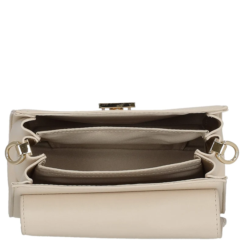 Seidenfelt Ellanda - Umhängetasche 20 cm (tofu beige)