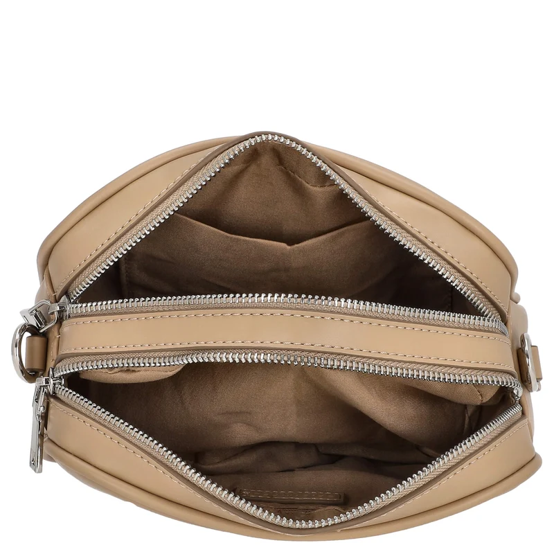 Seidenfelt Hede Box Crossbody - Umhängetasche 21 cm (almond)