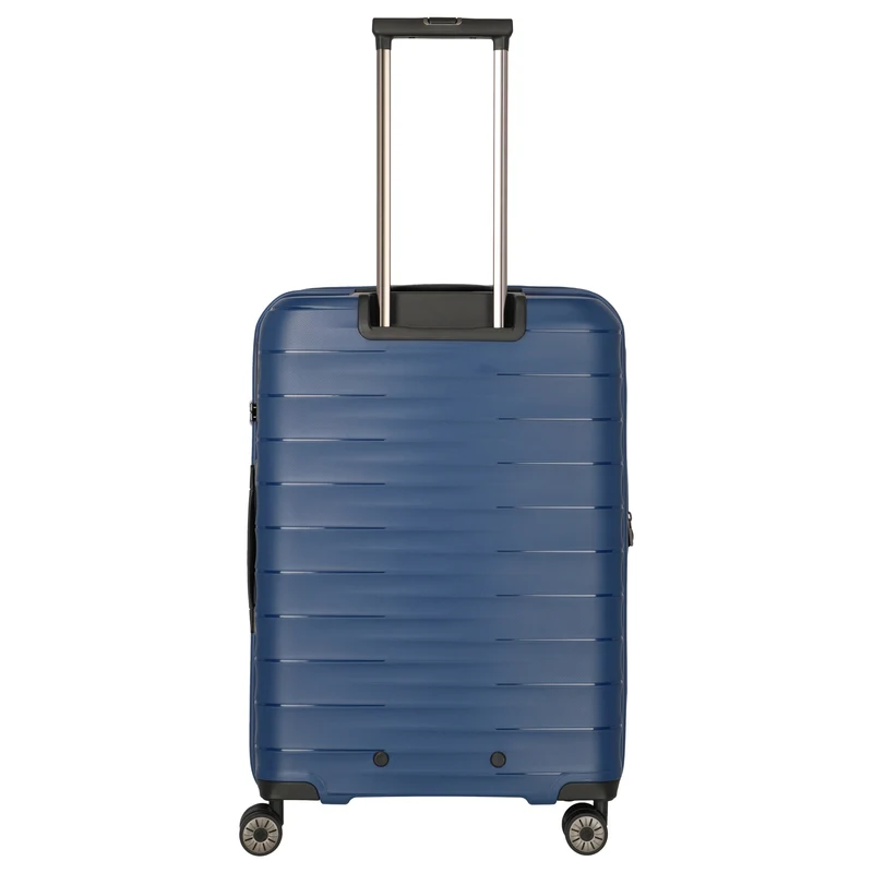 Travelite Mooby - 4-Rollen-Trolley M 66 cm erw. (marine)