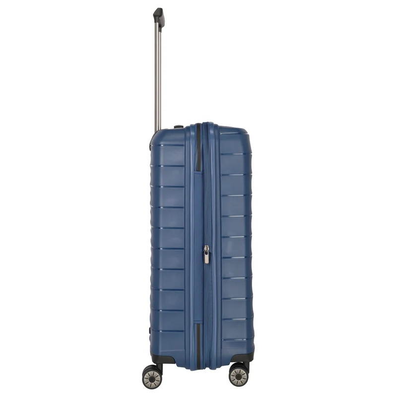 Travelite Mooby - 4-Rollen-Trolley M 66 cm erw. (marine)