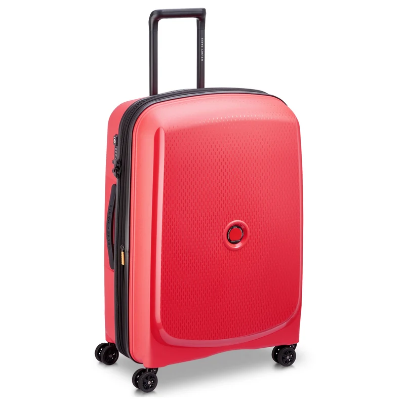 Delsey Paris Belmont Plus - 4-Rollen-Trolley recycelt 71 cm erw. (orange)