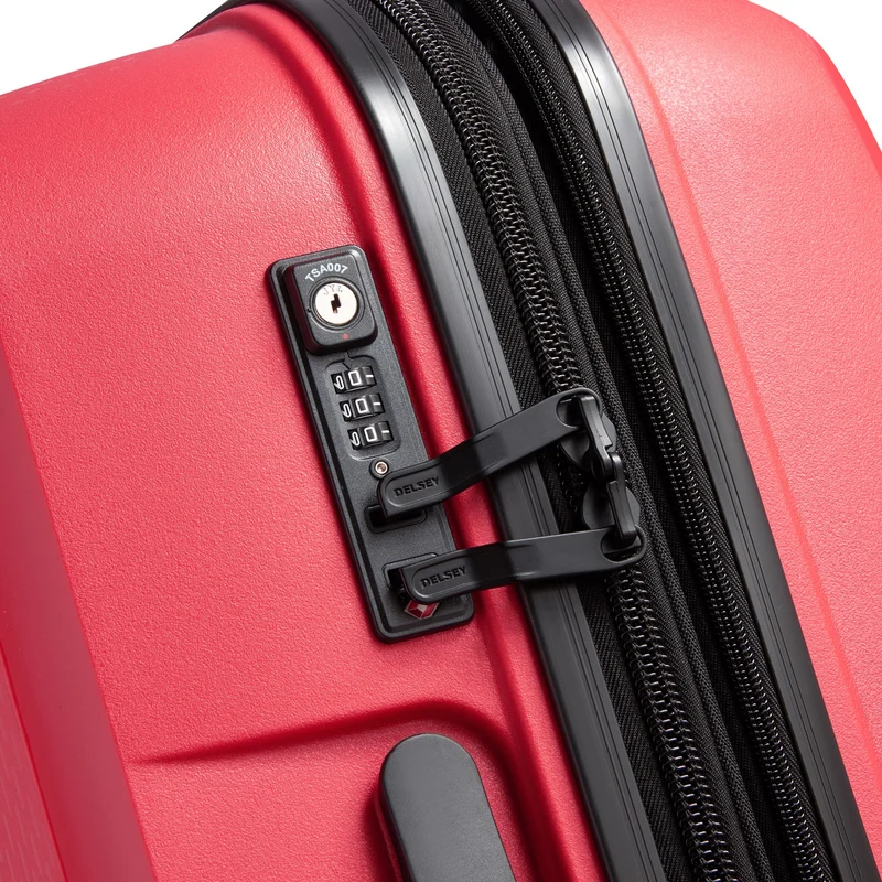 Delsey Paris Belmont Plus - 4-Rollen-Trolley recycelt 71 cm erw. (orange)