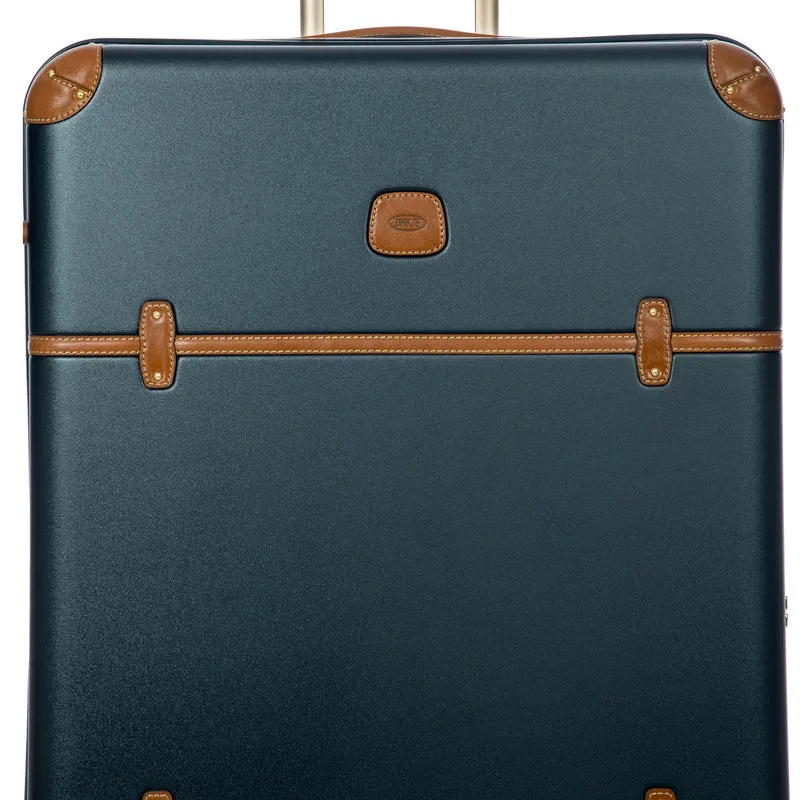 Brics Bellagio - 4-Rollen-Trolley 82 cm erw. recycelt (blue/tan)