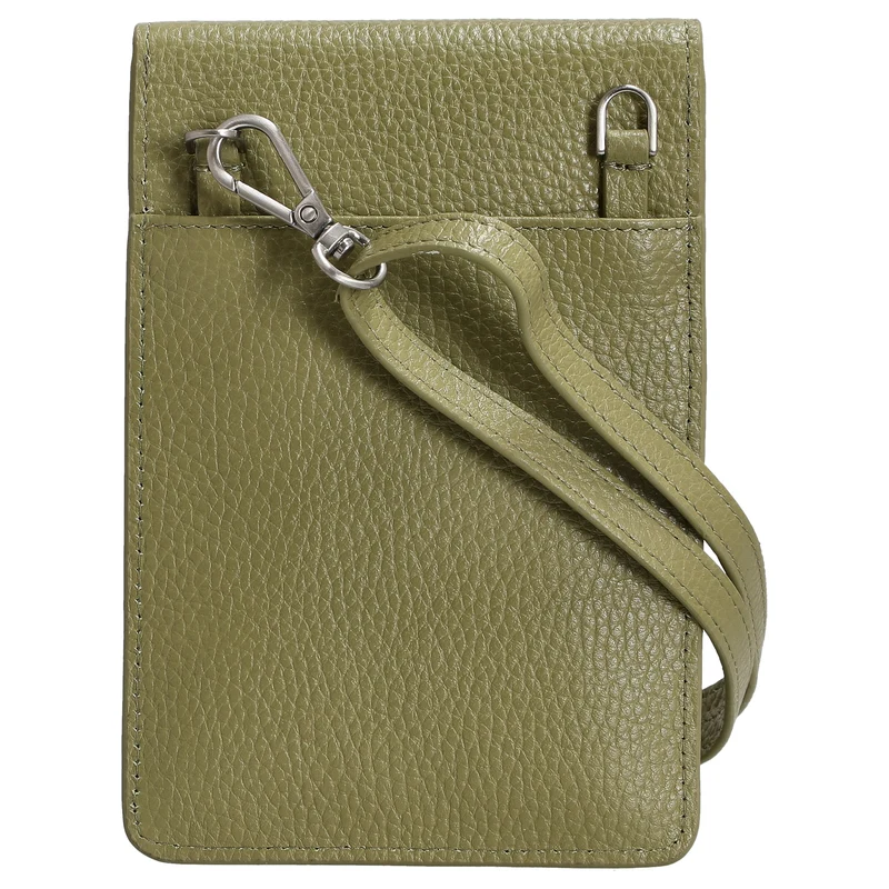Jost Vika - Umhängetasche Mini/Geldbörse 18 cm (olive)