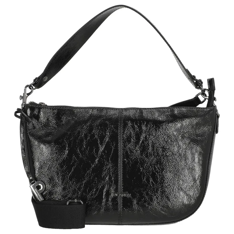 Picard Himalaya - Schultertasche 33 cm Rindsleder (black)