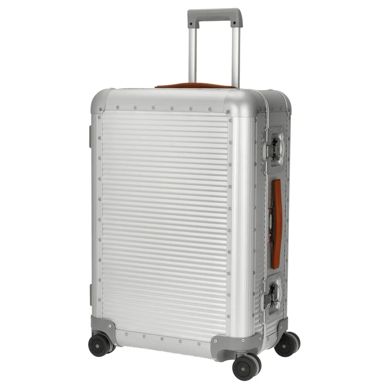 FPM Milano Bank aluminum Spinner 68 - 4-Rollen-Trolley 66 cm (moonlight silver)