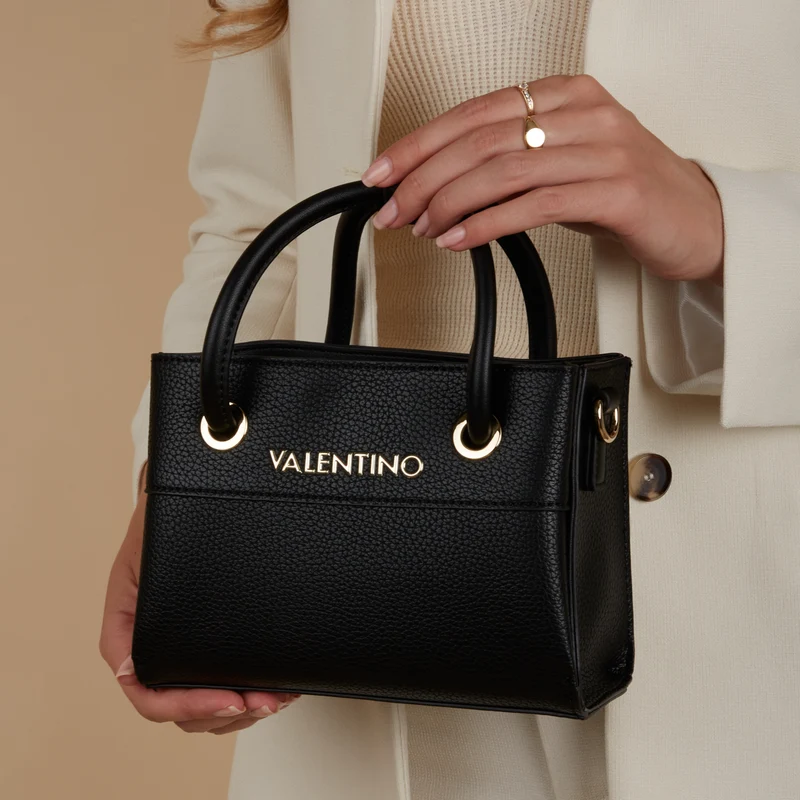 Valentino Bags Alexia Schwarze Handtasche VBS5A805NERO