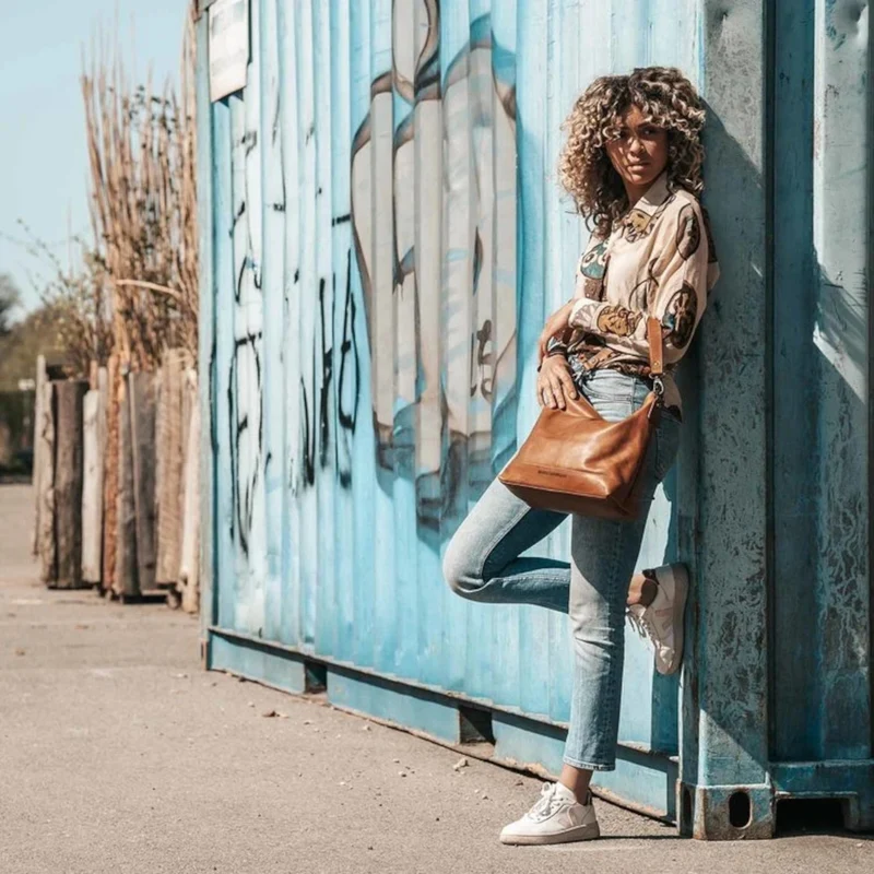 The Chesterfield Brand Amelia damen Schultertasche Kognak C48.046831