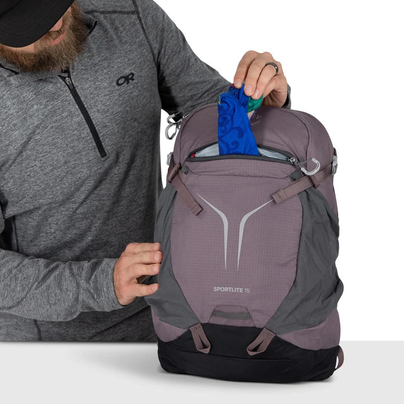 Osprey Sportlite 15 - Wanderrucksack 44 cm (graphite purple)