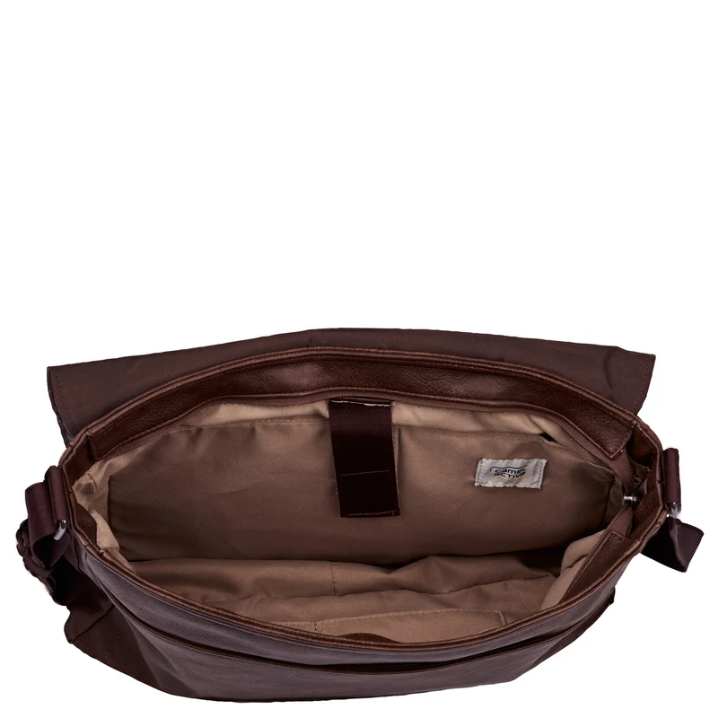 Camel Active Traces Messenger - Umhängetasche 15" 38.5 cm (brown)
