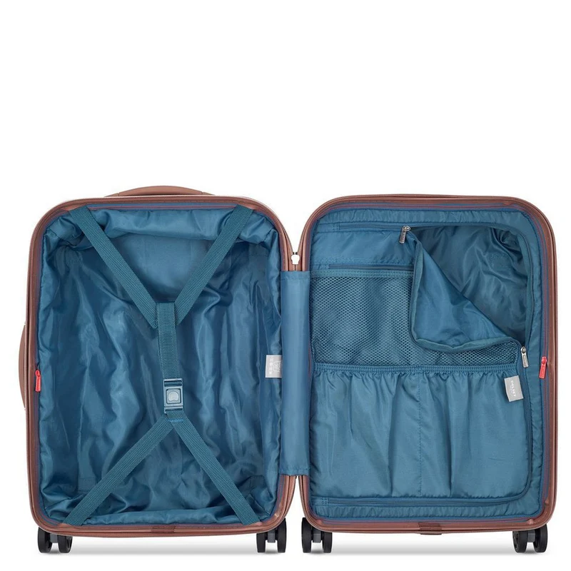 Delsey Paris Carrousel - 4-Rollen-Kabinentrolley Slim line 55 cm (Platin)