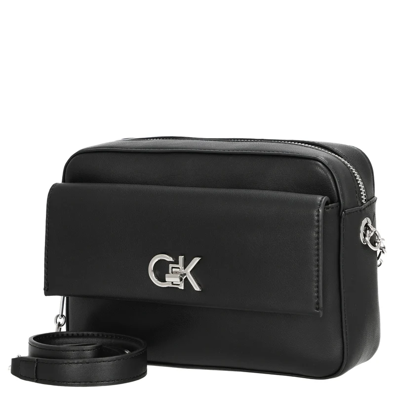 Calvin Klein CK Re-Lock - Umhängetasche 22 cm (schwarz)