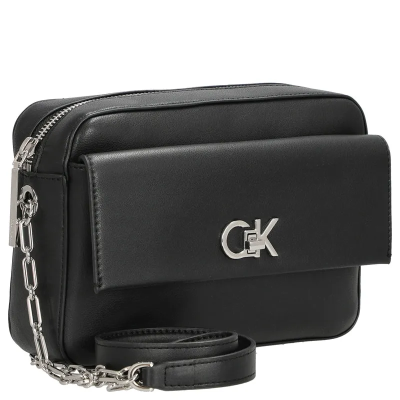 Calvin Klein CK Re-Lock - Umhängetasche 22 cm (schwarz)