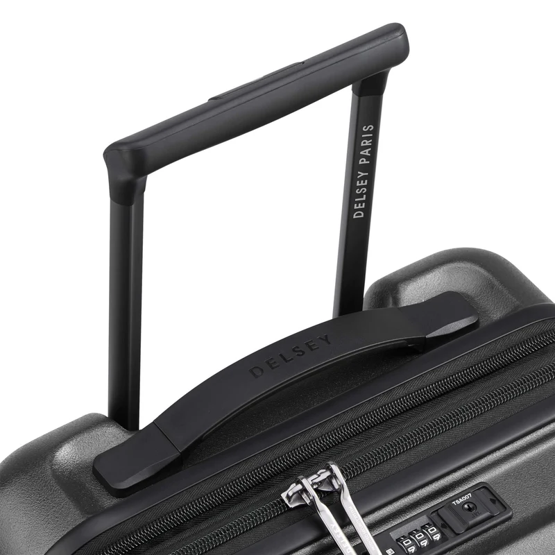Delsey Paris Turenne 2.0 - 4-Rollen-Kabinentrolley S 56 cm erw. (schwarz)