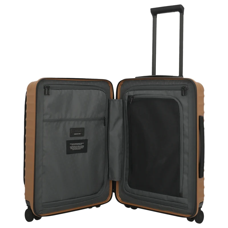 TITAN UPGRADE - 4-Rollen-Kabinentrolley S 55/23 cm mit Vortasche (canyon bronze)