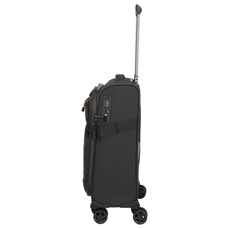 Travelite Briize - 4-Rollen-Kabinentrolley S 55 cm (schwarz)