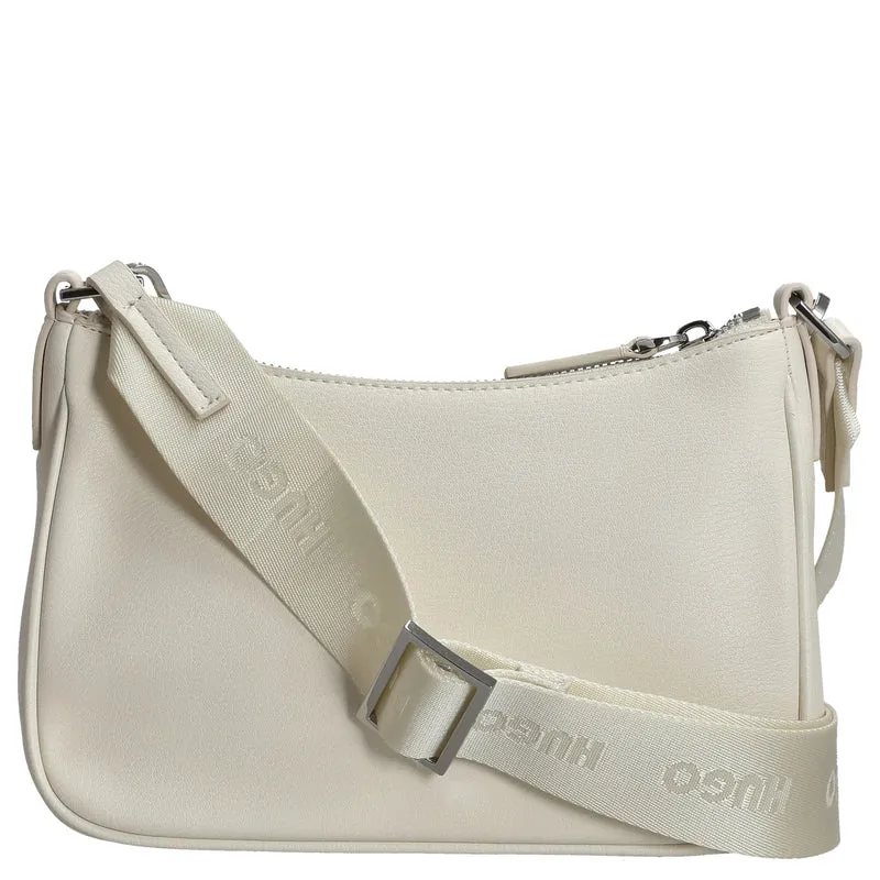 HUGO Women's Bel 2.0 - Umhängetasche 22 cm (open white)