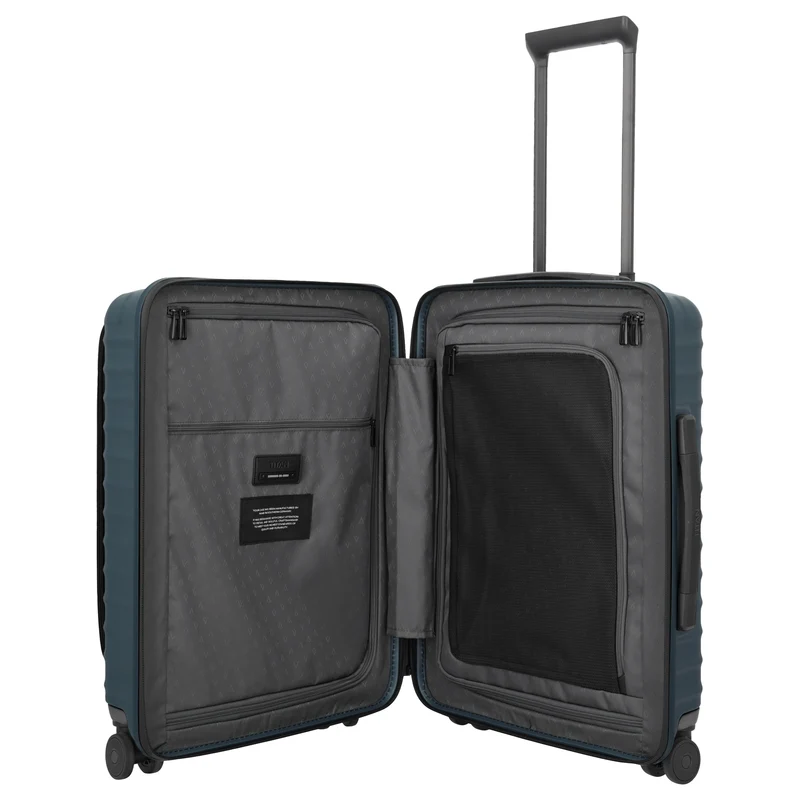 TITAN UPGRADE - 4-Rollen-Kabinentrolley S 55/23 cm mit Vortasche (midnight blue)