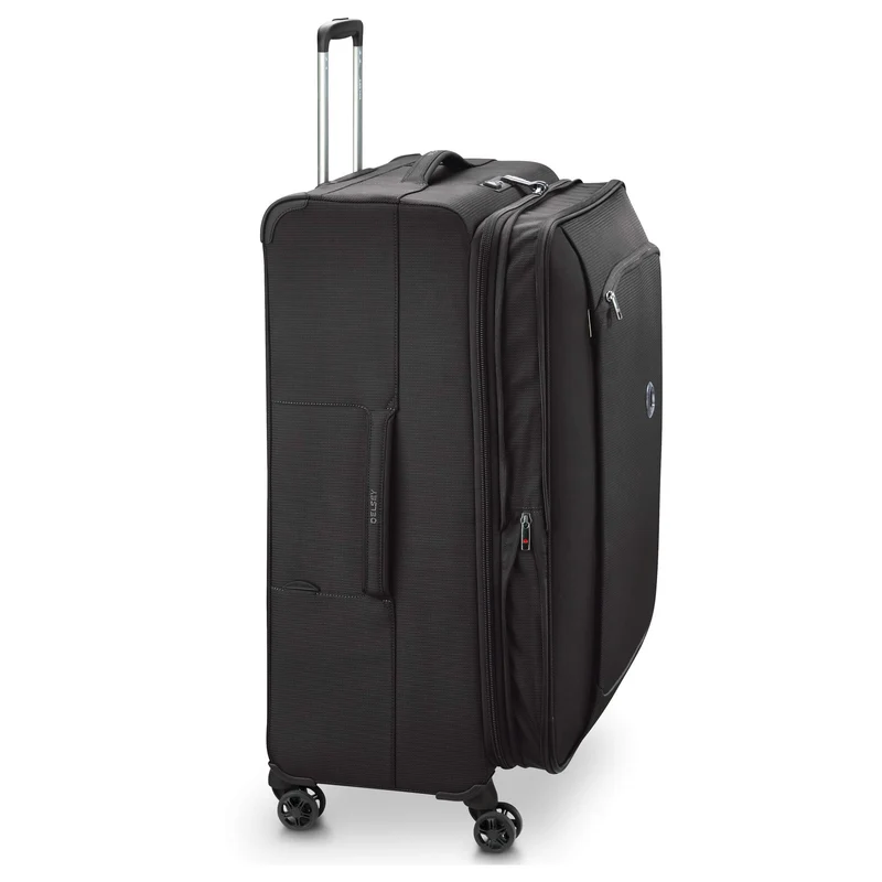 Delsey Paris Montmartre Air 2.0 - 4-Rollen-Trolley 77 cm erw. (recycelt) (schwarz)