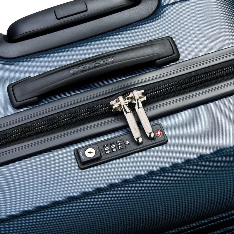 Delsey Paris Segur 2.0 - 4-Rollen-Trolley L 76 cm (blau)