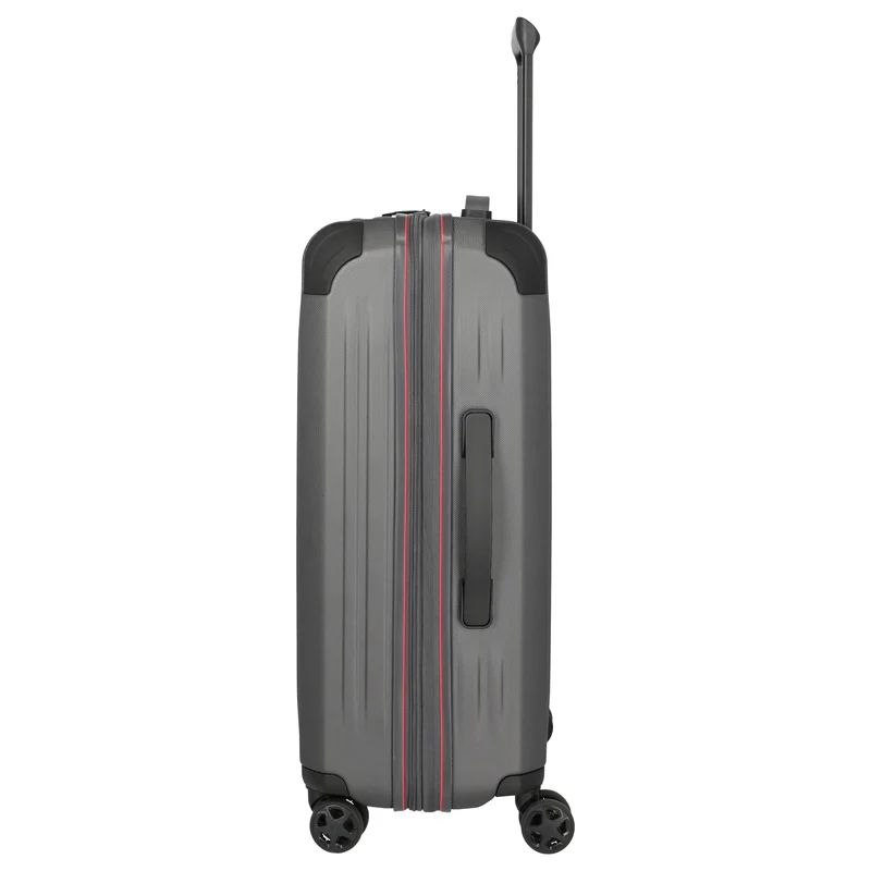 Travelite Dynamiic - 4-Rollen-Trolley M 66 cm erw. (anthrazit)