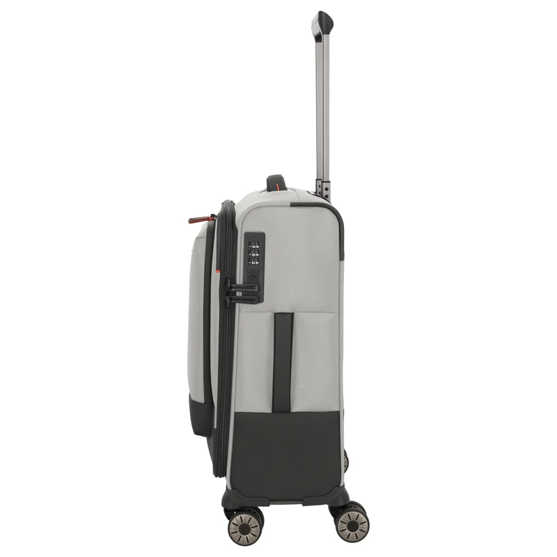 Travelite Crosslite - 4-Rollen-Kabinentrolley S 55 cm (natur)