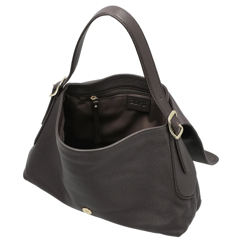 abro Carina - Schultertasche 26 cm (dark brown)