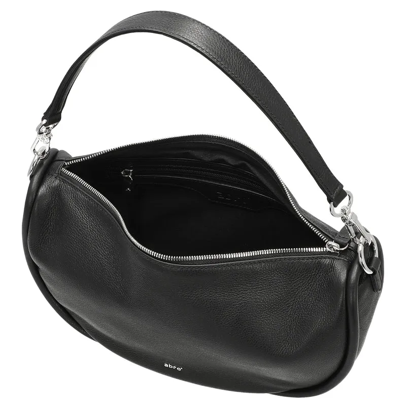 abro Willow Dalia - Beuteltasche 36 cm (black/nickel)