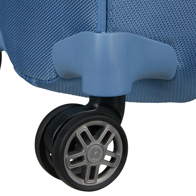 Samsonite Selection Re-Lite - 4-Rollen-Kabinentrolley 55 cm erw. (capri blue)