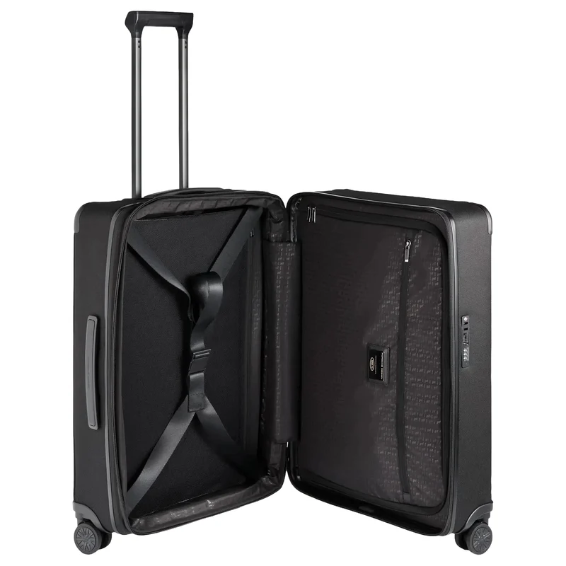 Porsche Design Roadster Nylon - 4-Rollen-Trolley M 68 cm erw. (black)