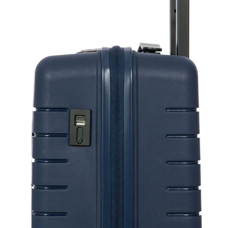 Brics BY Ulisse - 4-Rollen-Kabinentrolley 55 cm (blue)