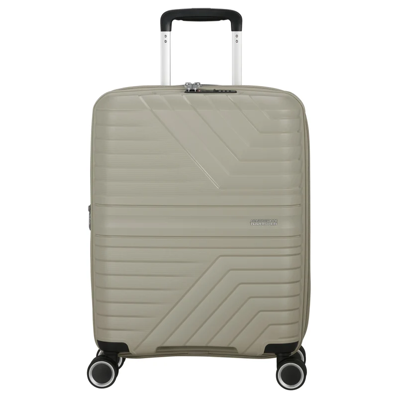 American Tourister Selection Flytwist - 4-Rollen-Kabinentrolley 55 cm erw. (beige)