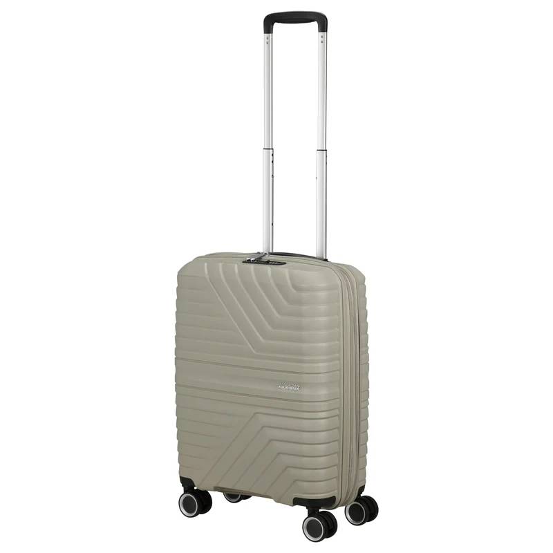American Tourister Selection Flytwist - 4-Rollen-Kabinentrolley 55 cm erw. (beige)