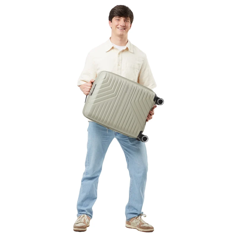 American Tourister Selection Flytwist - 4-Rollen-Kabinentrolley 55 cm erw. (beige)