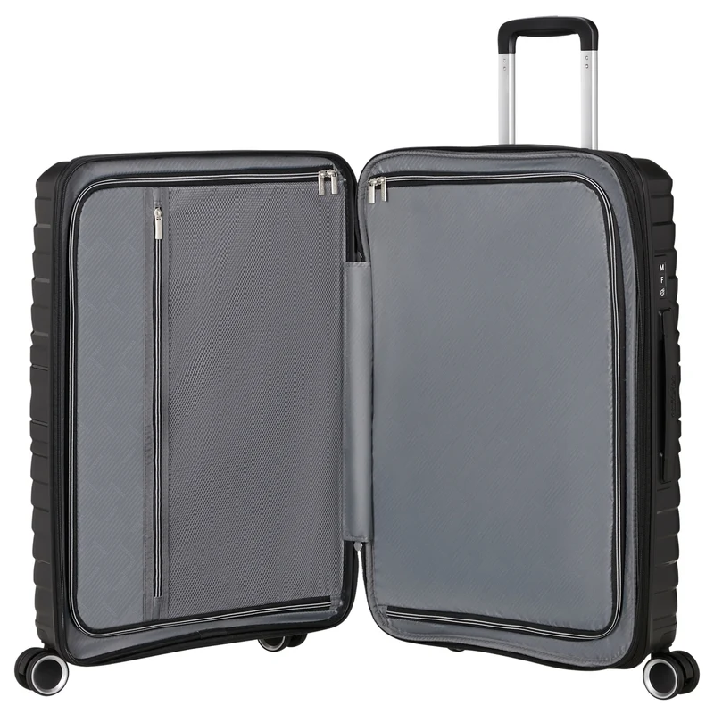 American Tourister Selection Flytwist - 4-Rollen-Trolley 67 cm erw. (schwarz)