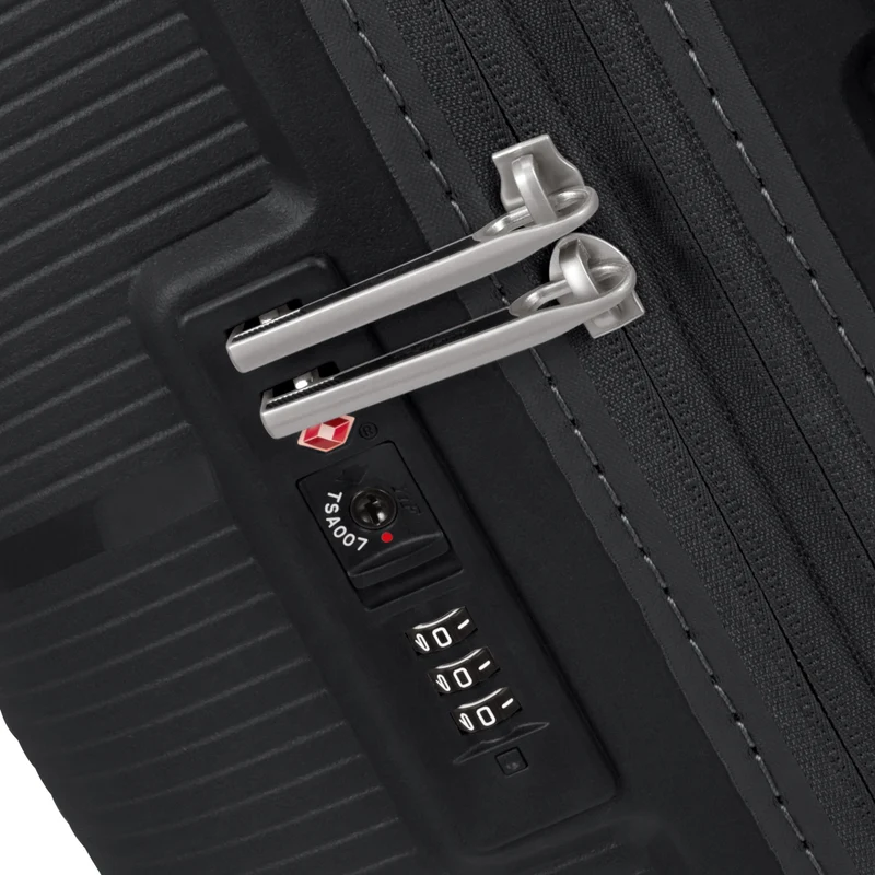 American Tourister Starvibe - 4-Rollen-Trolley 67 cm erw. (schwarz)