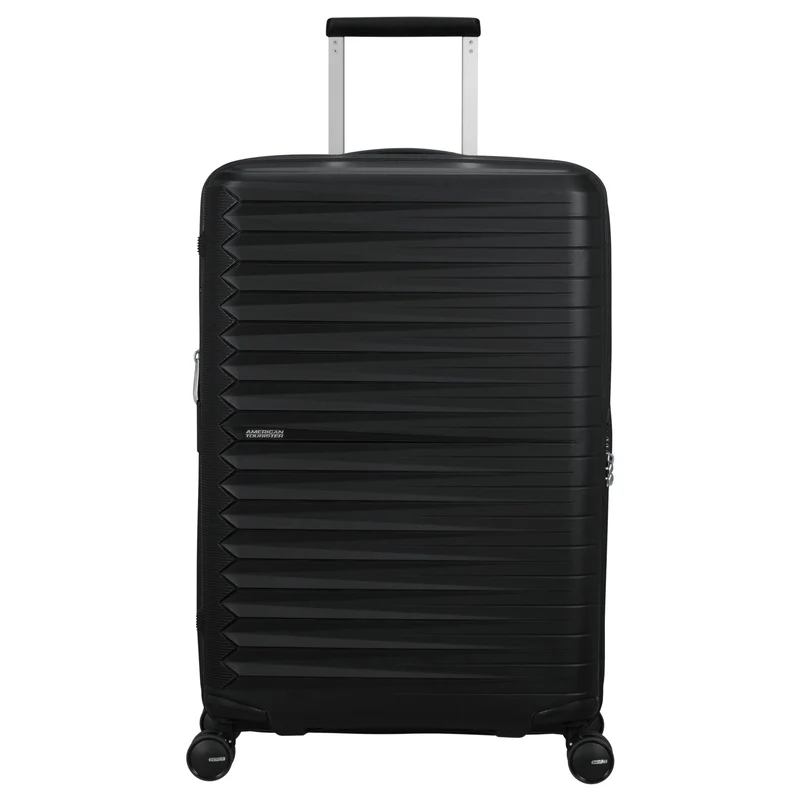 American Tourister Selection Fastforward - 4-Rollen-Trolley 68 cm erw. (schwarz)